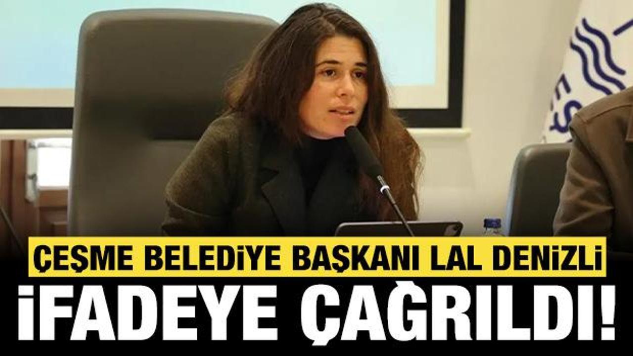 CHP'li Lal Denizli uyuşturucu soruşturmasında ifadeye &ccedil;ağrıldı
