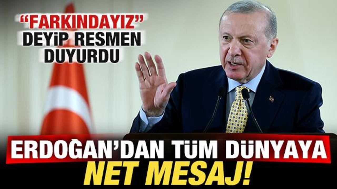 Erdoğan'dan t&uuml;m d&uuml;nyaya net mesaj: Kuzu postu giydirilmiş sırtlar s&uuml;r&uuml;lerinin...