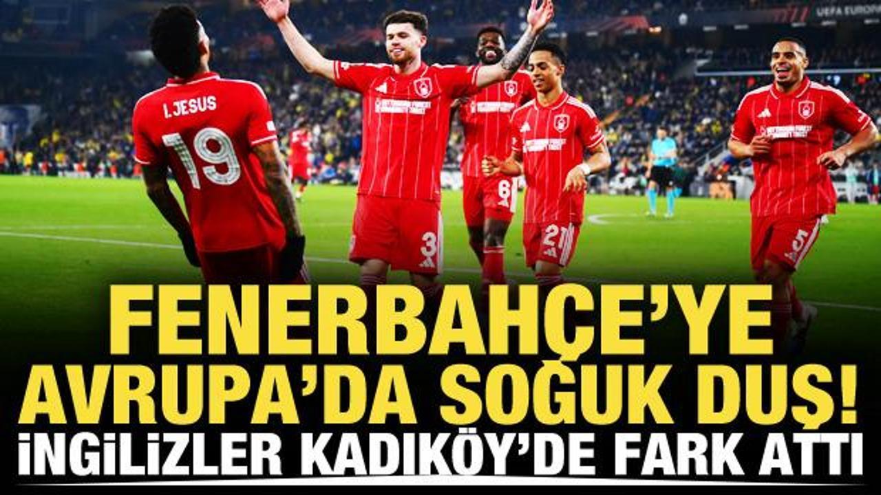 Fenerbah&ccedil;e'ye Avrupa'da soğuk duş! İngilizler Kadık&ouml;y'de fark attı