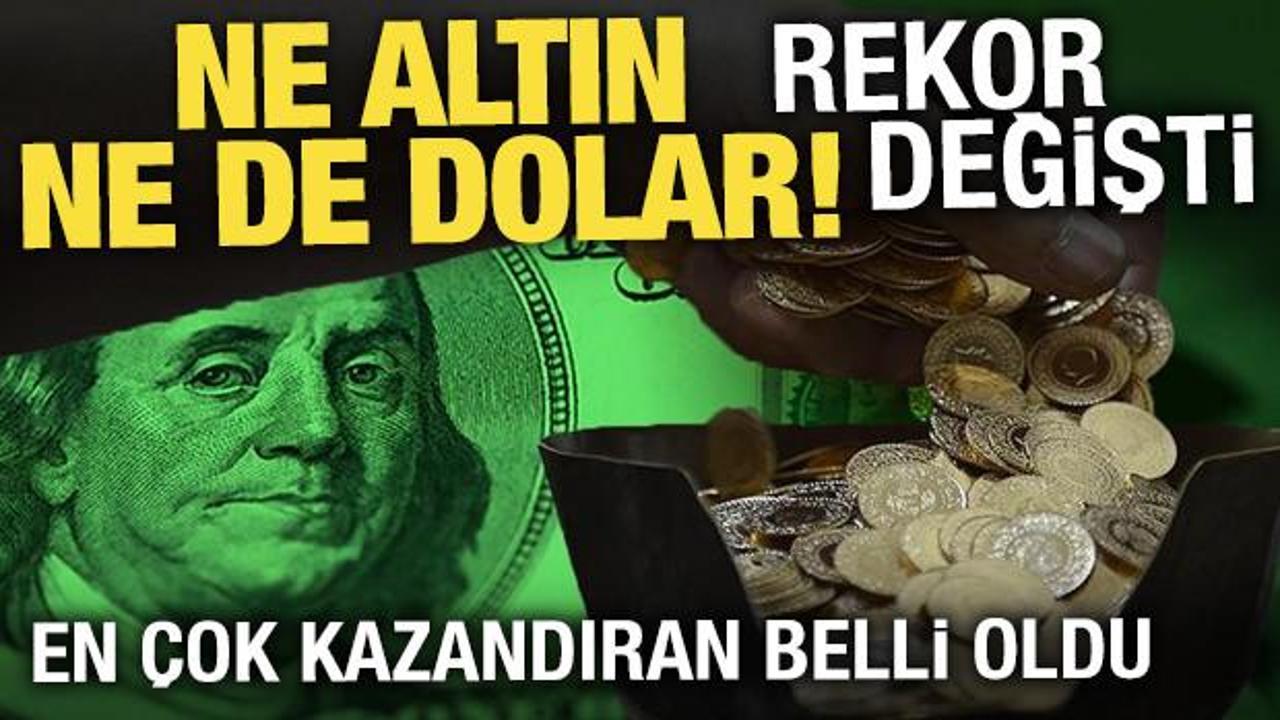 Haftanın piyasa &ouml;zeti! Ne altın ne de dolar haftanın rekoru değişti