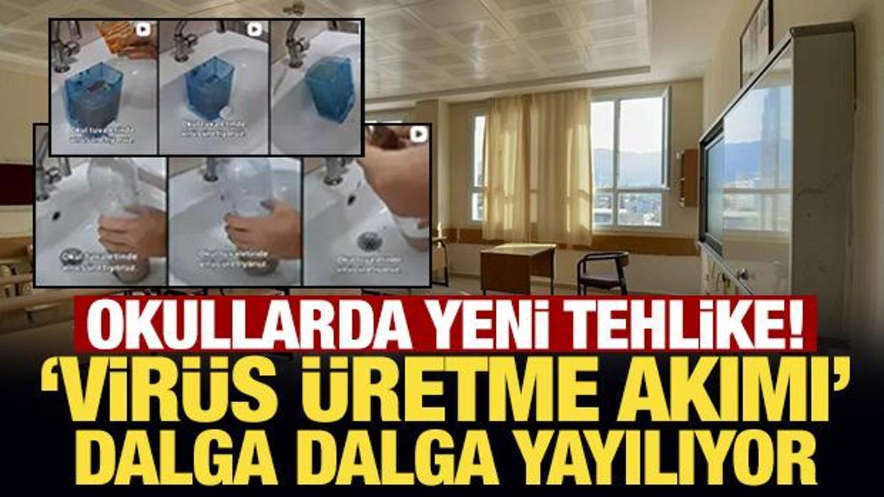 &Ouml;ğrencilerin sağlığı tehlikede: 'Vir&uuml;s &uuml;retme akımı' dalga dalga yayılıyor