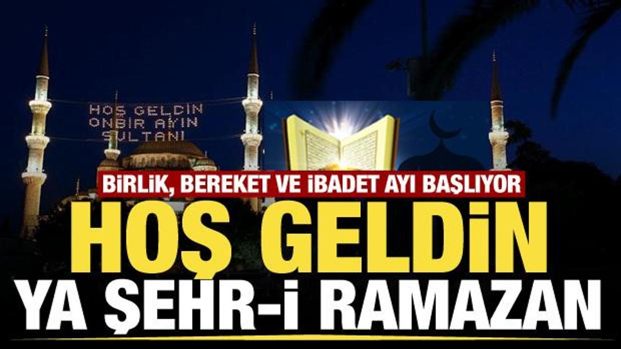 'On bir ayın sultanı' Ramazan bug&uuml;n başlıyor