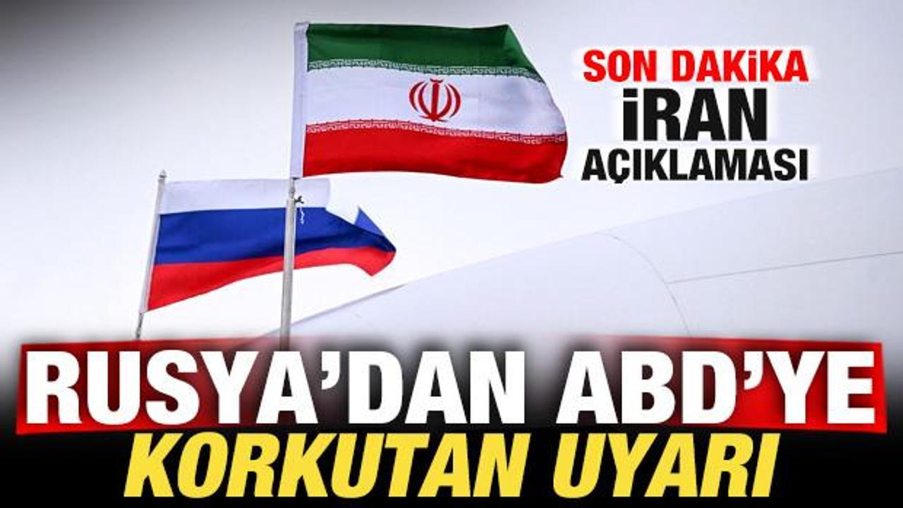 Rusya’dan son dakika İran açıklaması! ABD’ye beklenmedik uyarı Rusya’dan son dakika İran açıklaması! ABD’ye beklenmedik uyarı