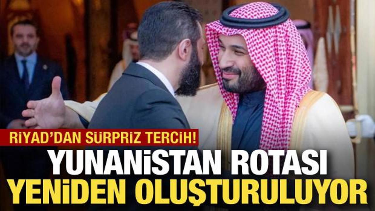 Suudi Arabistan'dan Suriye hamlesi! Yunanistan projesi i&ccedil;in İsrail'i devreden &ccedil;ıkarıyor