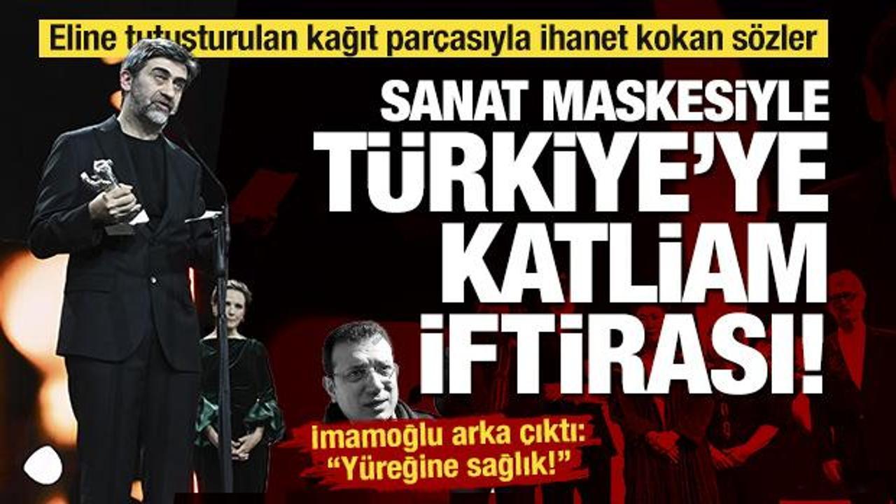 Ter&ouml;r seviciliğine gurur madalyası! Y&ouml;netmen Alper kin kustu, İmamoğlu safını belli etti
