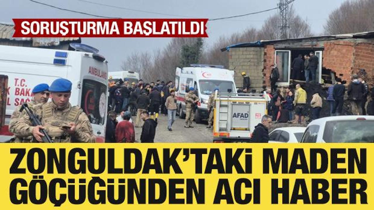 Zonguldak’taki madenden acı haber: 2 işçi öldü! Soruşturma başlatıldı Zonguldak’taki madenden acı haber: 2 işçi öldü! Soruşturma başlatıldı