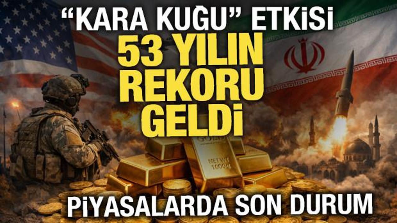 ABD ve İsrail İran'a saldırdı altında 53 yılın rekoru geldi! İşte fiyatlar