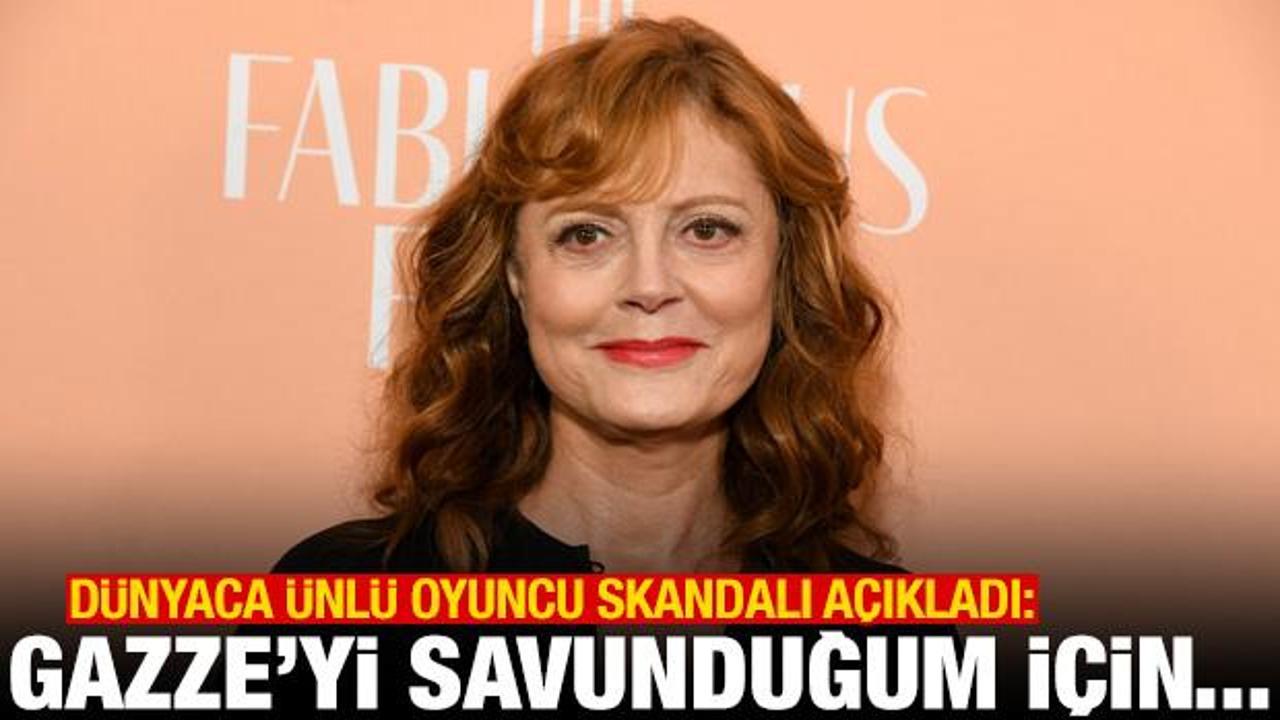 Susan Sarandon: Gazze’yi savunduğum için ABD’de projelerden men edildim Susan Sarandon: Gazze’yi savunduğum için ABD’de projelerden men edildim