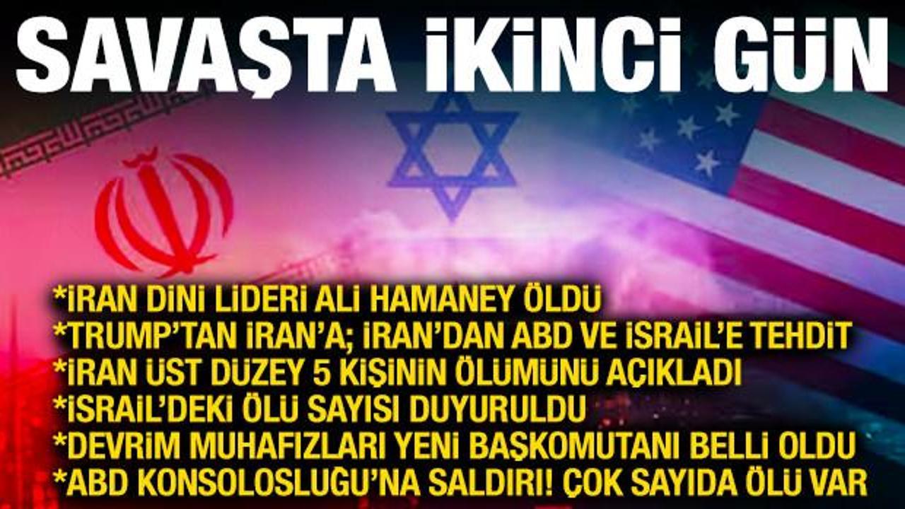 Hamaney &ouml;ld&uuml;! İsrail'deki &ouml;l&uuml; sayısı belli oldu! Trump'tan İran'a yeni tehdit