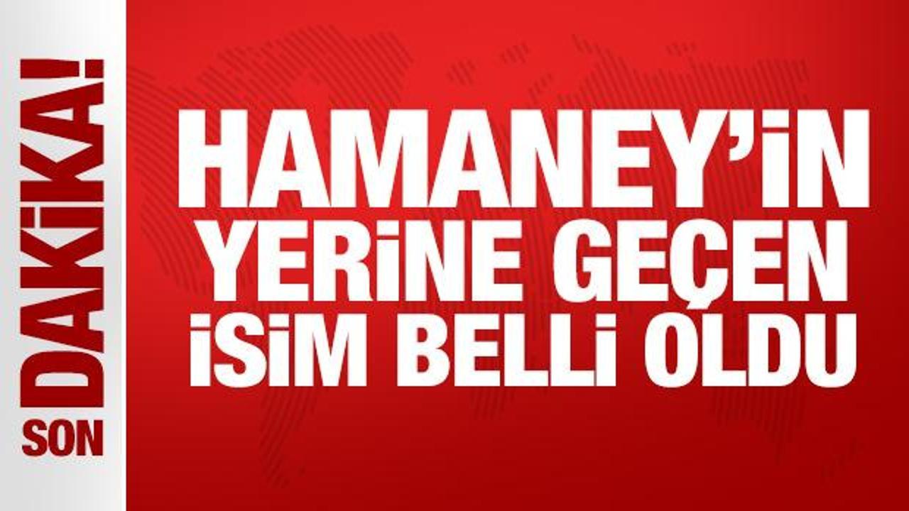 Son Dakika: İran'ın dini &ouml;nderi Hamaney'in yerine ge&ccedil;en isim belli oldu