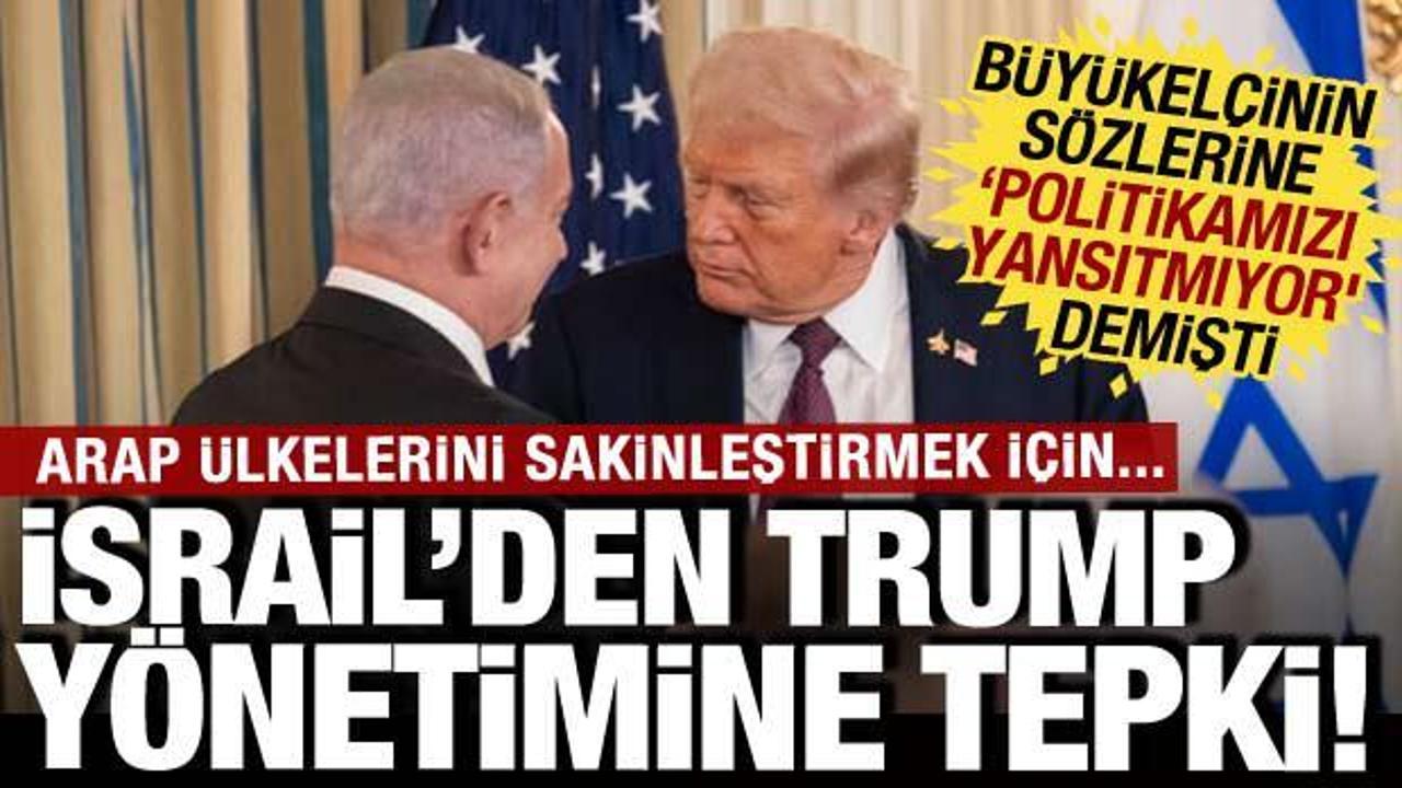  İsrail basınından Trump'a tepki: İslam &uuml;lkelerini sakinleştirme &ccedil;abasına girdi