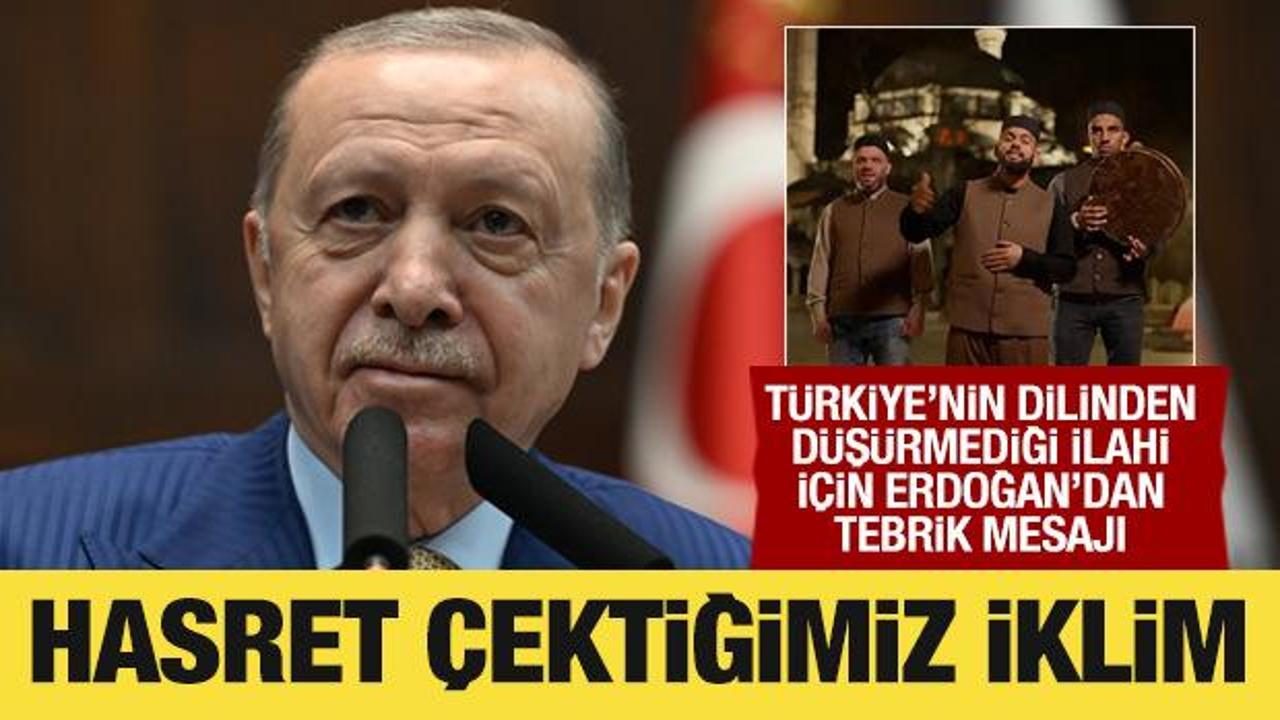'Kabe'de Hacılar' ilahisi Cumhurbaşkanı Erdoğan'ın da dikkatini &ccedil;ekti
