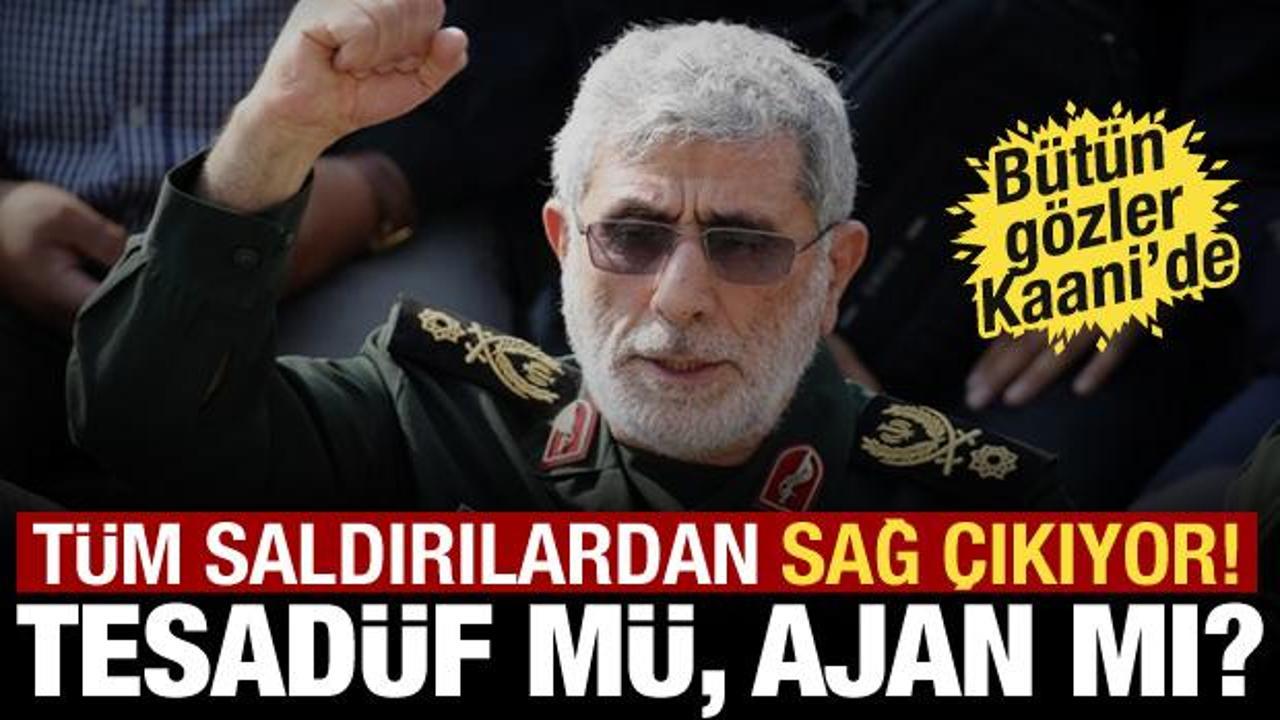 Saldırılardan tek tek kurtuluyor! İran Kud&uuml;s G&uuml;c&uuml; Komutanı İsmail Kaani ajan mı?