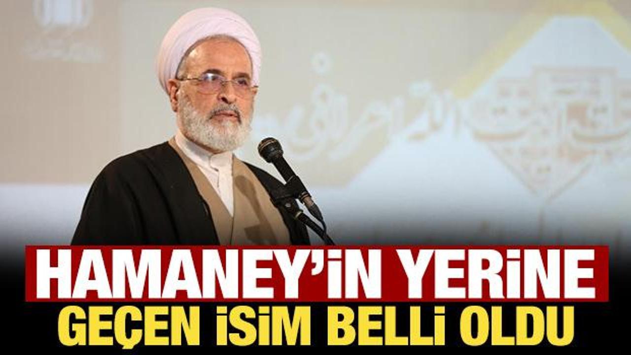Son Dakika: İran'ın dini &ouml;nderi Hamaney'in yerine ge&ccedil;en isim belli oldu