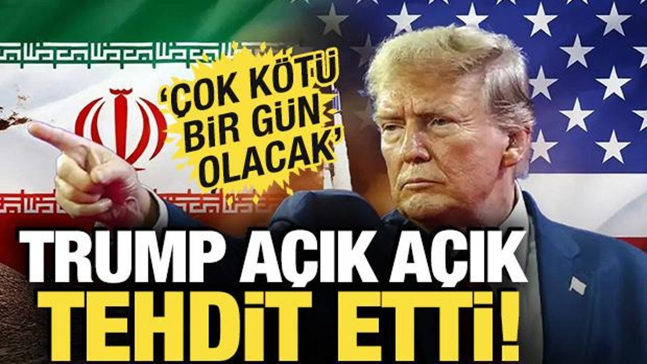 Trump’tan İran’a yeni tehdit: “Anlaşma olmazsa çok kötü bir gün olacak”