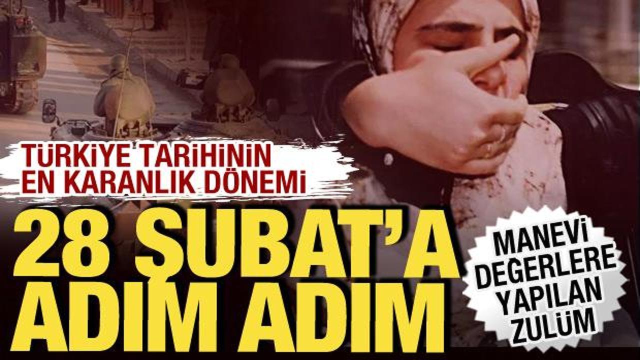 T&uuml;rkiye tarihinin en karanlık d&ouml;nemi! İşte 28 Şubat darbesine giden s&uuml;re&ccedil;