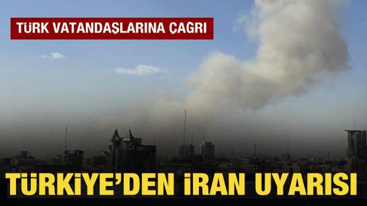 T&uuml;rkiye'den İran'daki T&uuml;rk vatandaşlarına uyarı