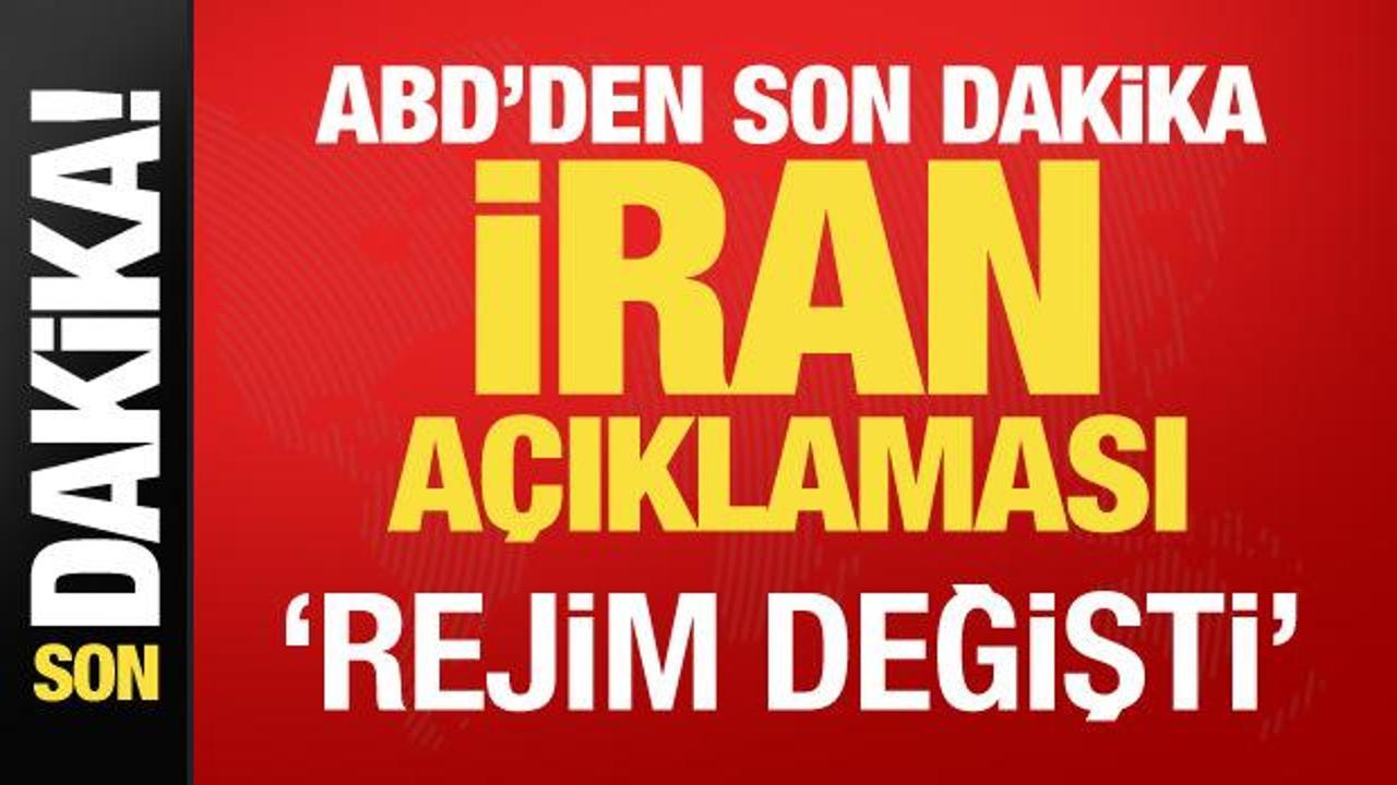 ABD'den İran a&ccedil;ıklaması: Operasyon bir s&uuml;re daha devam edecek