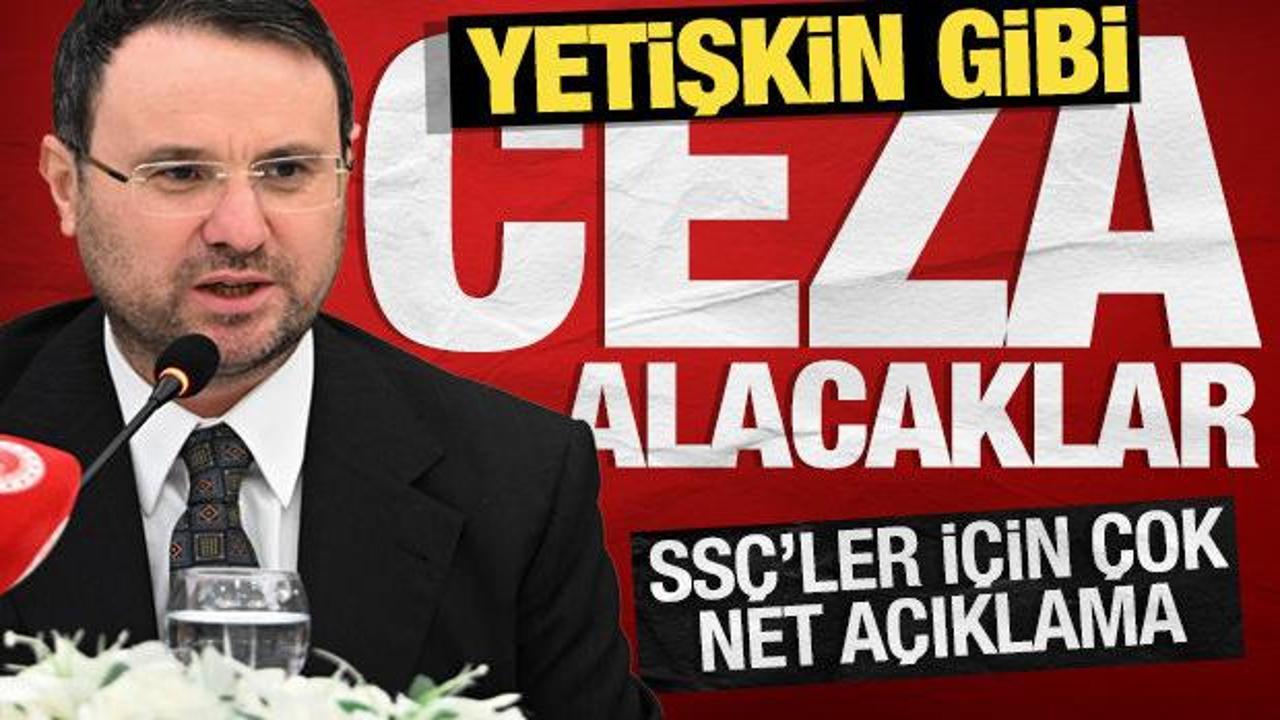 Bakan G&uuml;rlek: Su&ccedil;a s&uuml;r&uuml;klenen &ccedil;ocuklar yetişkinler gibi cezalandırılacak