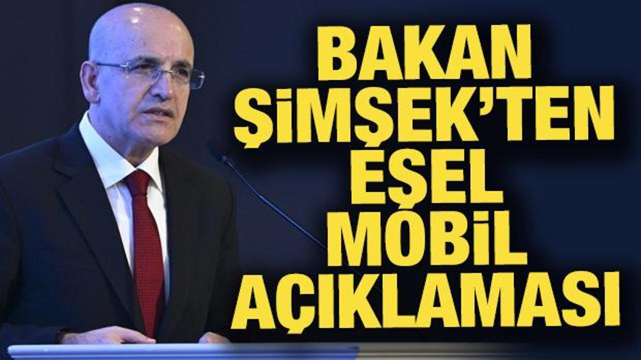 Bakan Şimşek eşel mobil a&ccedil;ıklaması: Şokun etkisini azaltacağız