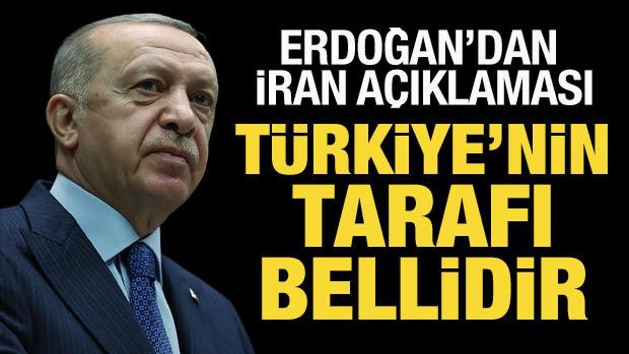 Cumhurbaşkanı Erdoğan: T&uuml;rkiye'nin tarafı bellidir!