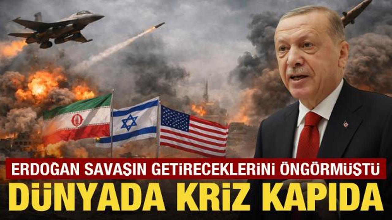 D&uuml;nyada kriz kapıda: Cumhurbaşkanı Erdoğan savaşın getireceklerini &ouml;ng&ouml;rm&uuml;şt&uuml;