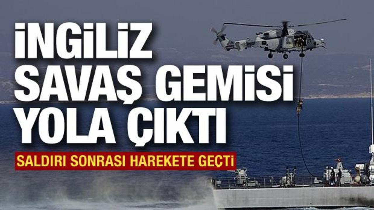 İngiltere G&uuml;ney Kıbrıs'a savaş gemisi g&ouml;nderiyor