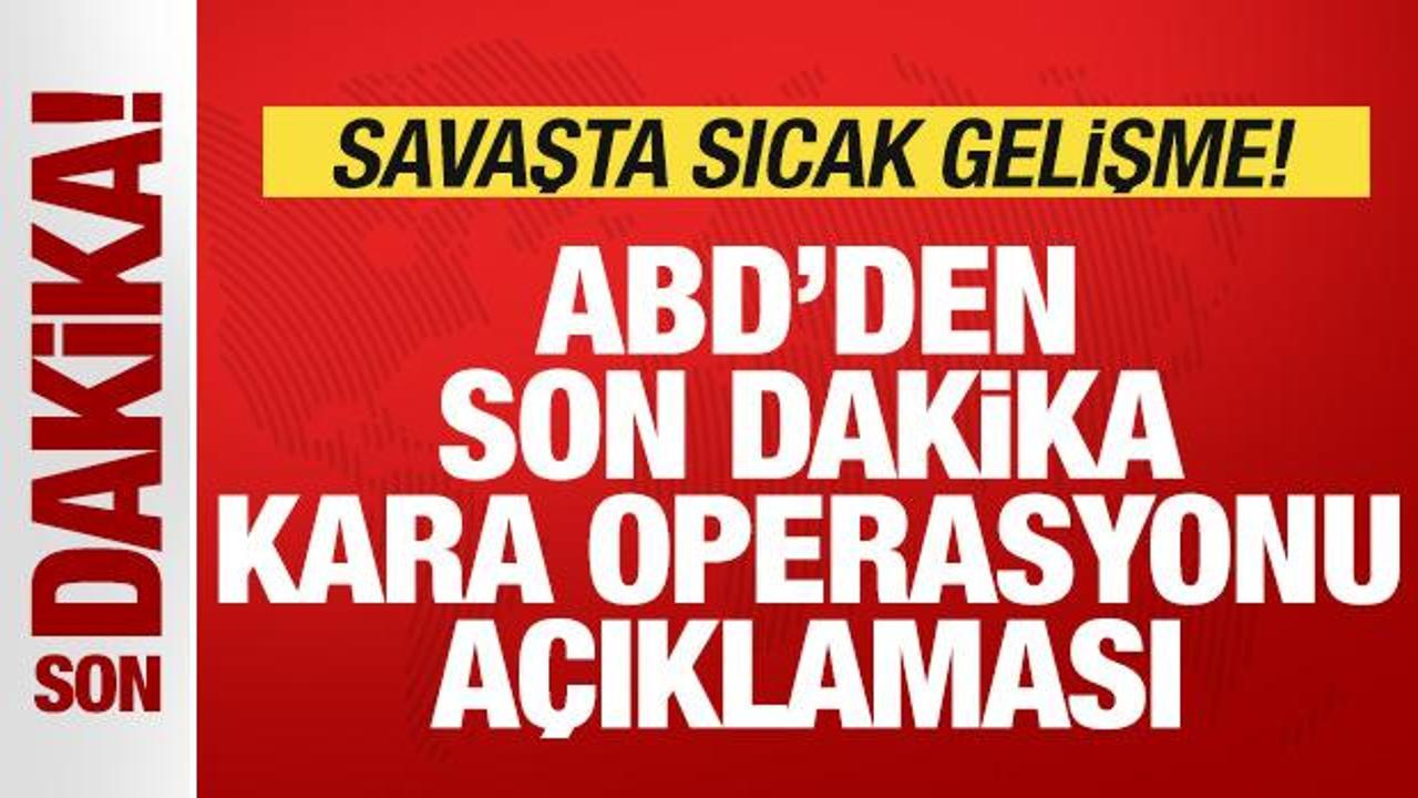 İran, ABD-İsrail savaşı! ABD’den son dakika kara operasyonu açıklaması! İran’dan misilleme İran, ABD-İsrail savaşı! ABD’den son dakika kara operasyonu açıklaması! İran’dan misilleme