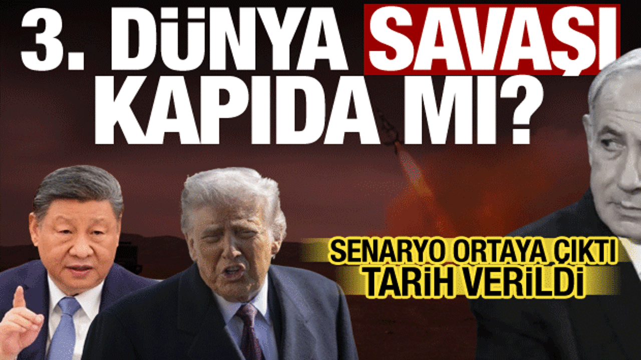 İran saldırısı sonrası d&uuml;nya tehlikede: 3. D&uuml;nya Savaşı i&ccedil;in tarih verildi! G&ouml;zler ABD'de