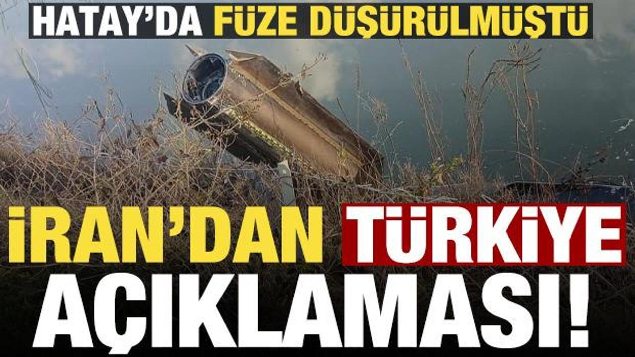 İran'dan son dakika 'T&uuml;rkiye' a&ccedil;ıklaması: Herhangi bir f&uuml;ze atmadık...