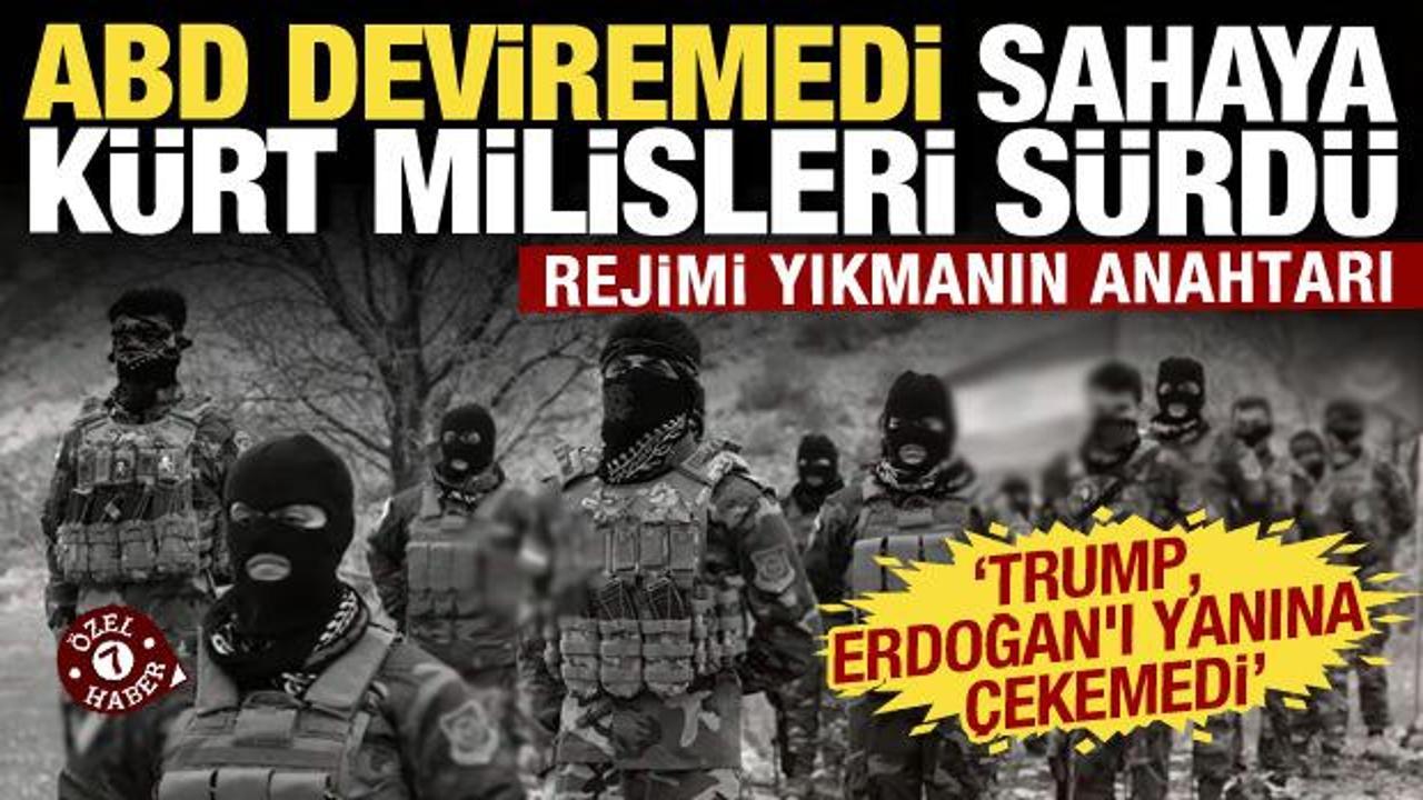 İran'ı deviremeyen ABD sahaya K&uuml;rt milisleri s&uuml;r&uuml;yor iddiası: Başarısızlık felaket olur...