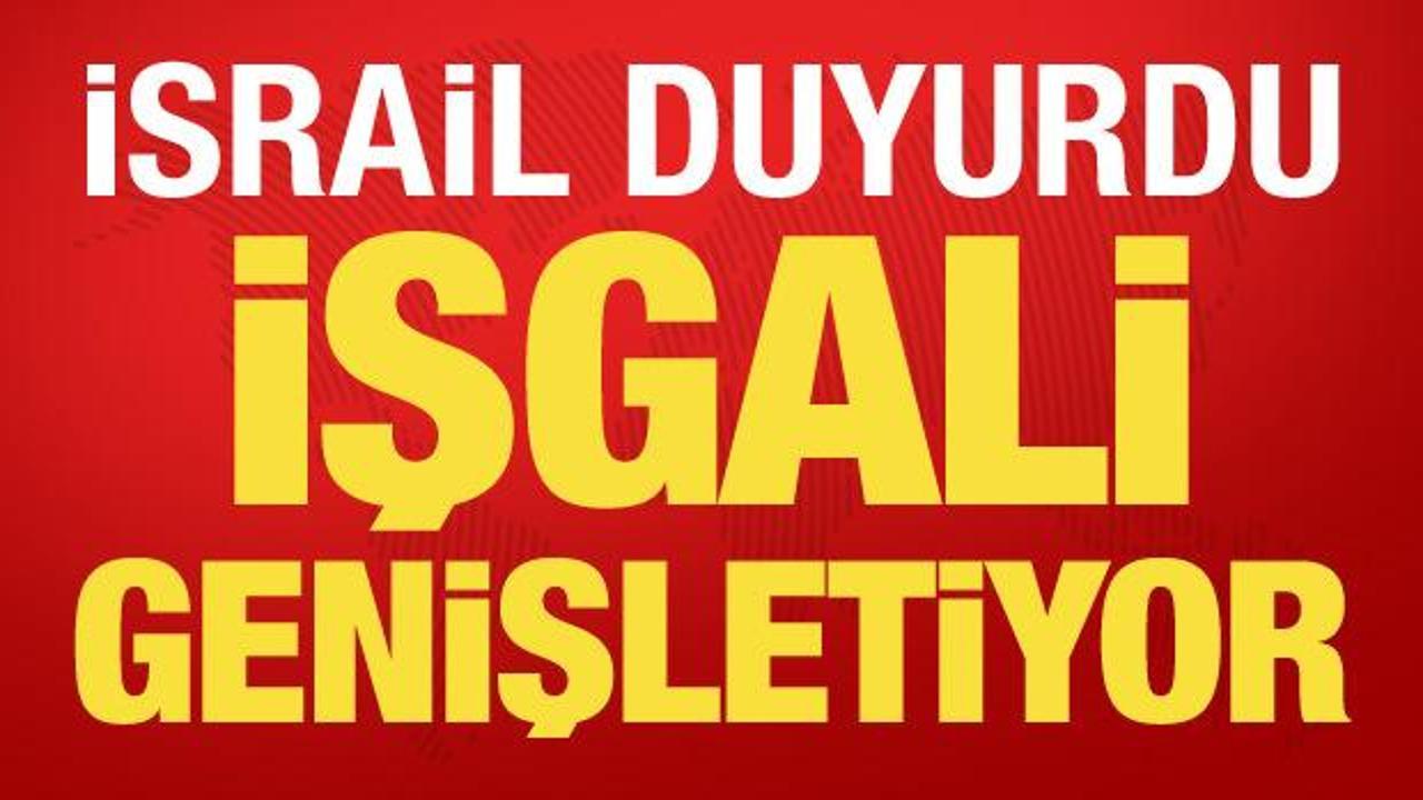 İsrail L&uuml;bnan'da kara işgalini genişletecek