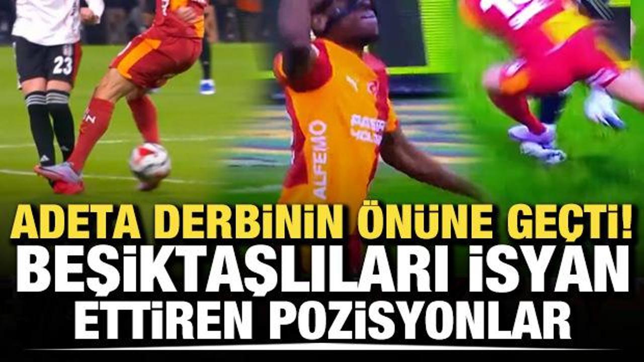 Resmen derbinin &ouml;n&uuml;ne ge&ccedil;ti! Beşiktaşlıları ayağa kaldıran pozisyonlar