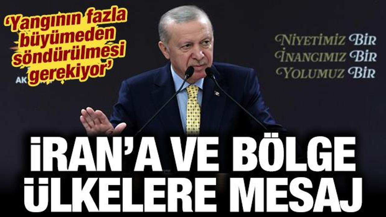 Son dakika: Cumhurbaşkanı Erdoğan'dan İran mesajı: Savaşı durdurmak i&ccedil;in &ccedil;alışıyoruz