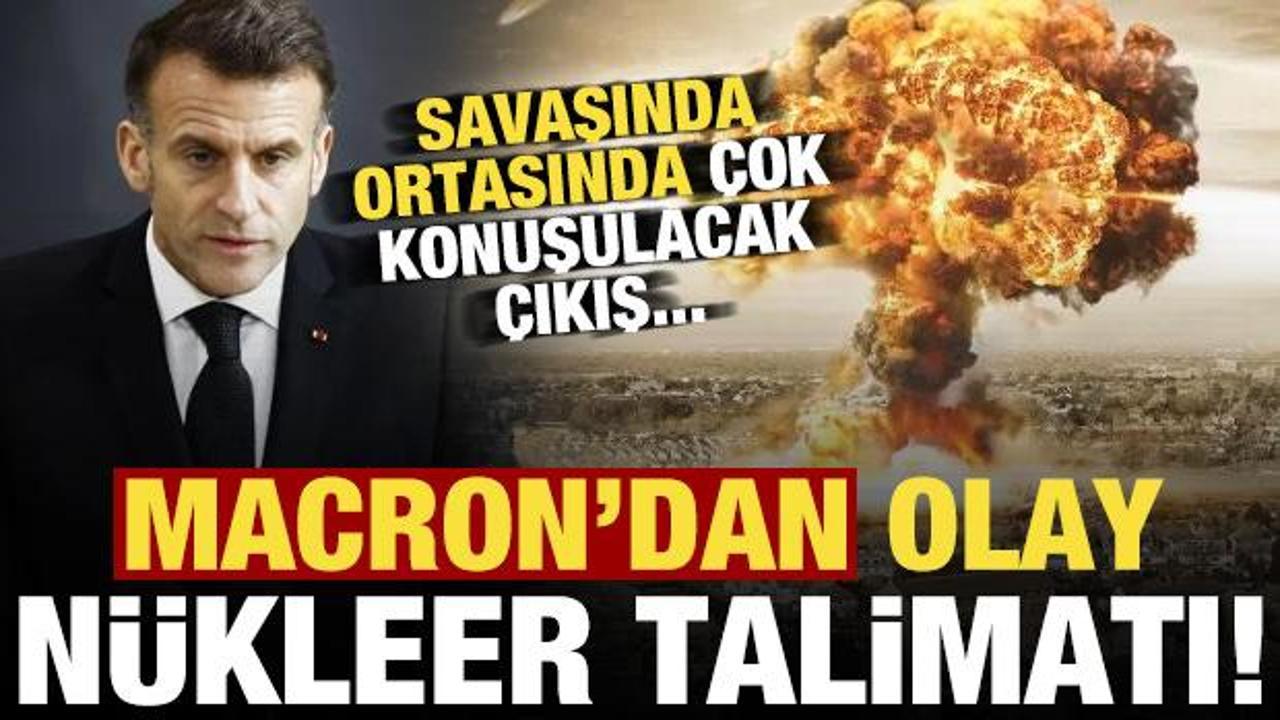 Son dakika haberi: Savaşın ortasında Macron’dan olay ‘nükleer’ talimatı! Son dakika haberi: Savaşın ortasında Macron’dan olay ‘nükleer’ talimatı!