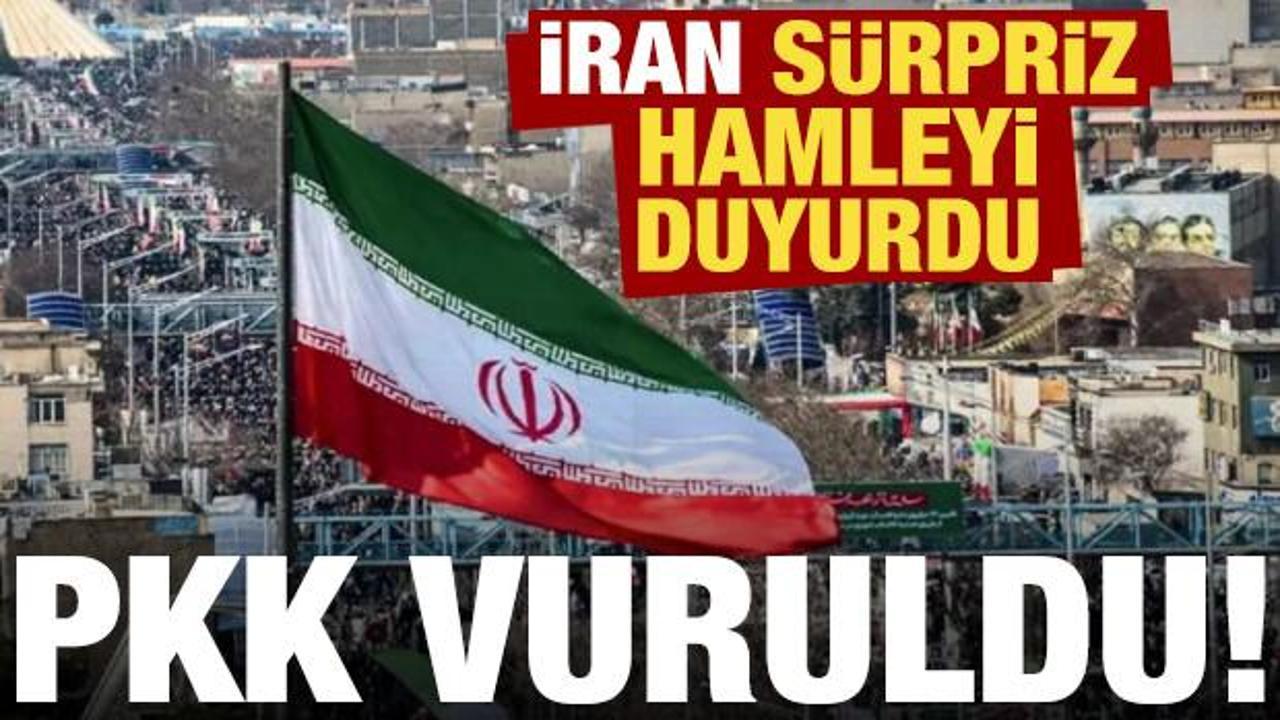 Son dakika: İran s&uuml;rpriz hamleyi duyurdu: PKK vuruldu, dev saldırı!