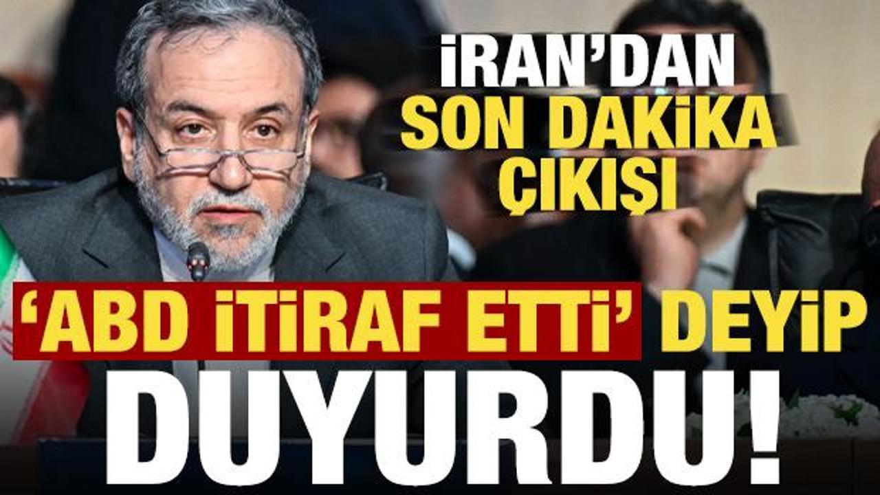Son dakika: İran'dan son dakika &ccedil;ıkışı! 'ABD itiraf etti' deyip duyurdu...