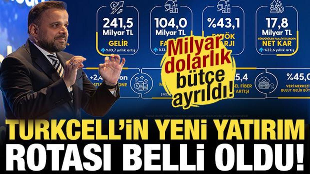 Turkcell 2026&rsquo;da gelirinin y&uuml;zde 25&rsquo;ini yatırıma ayıracak, hızını katlayacak