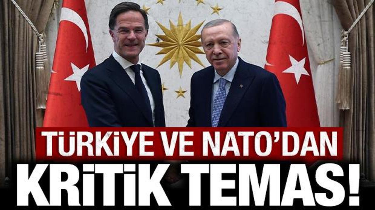 T&uuml;rkiye ve NATO'dan kritik temas: Erdoğan'dan b&ouml;lge hakkında &ouml;nemli mesaj!