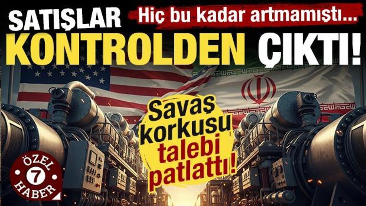 ABD-İran gerilimi jenerat&ouml;r talebini patlattı