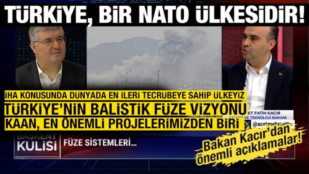 Bakan Kacır: İHA konusunda d&uuml;nyada en ileri tecr&uuml;beye sahip &uuml;lkeyiz!