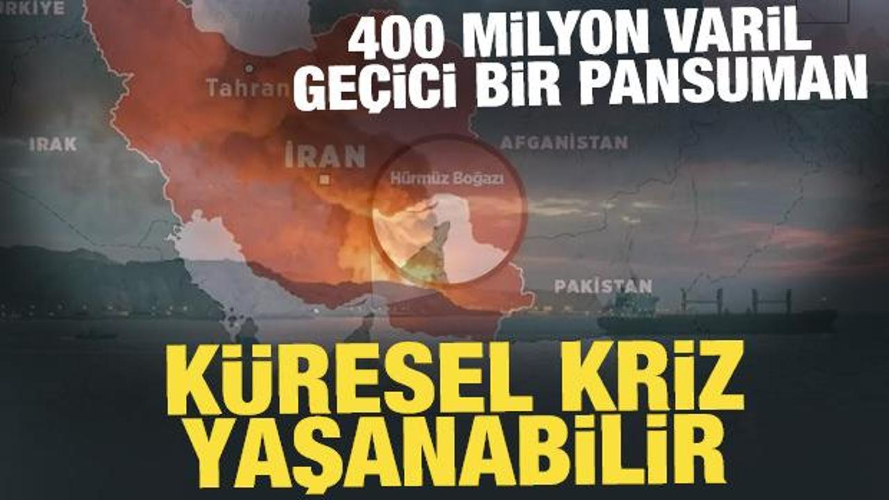 H&uuml;rm&uuml;z krizi b&uuml;y&uuml;yebilir: 400 milyon varil ge&ccedil;ici bir pansuman