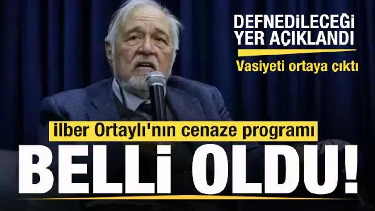 İlber Ortaylı'nın cenaze programı a&ccedil;ıklandı! Defnedileceği yer belli oldu!