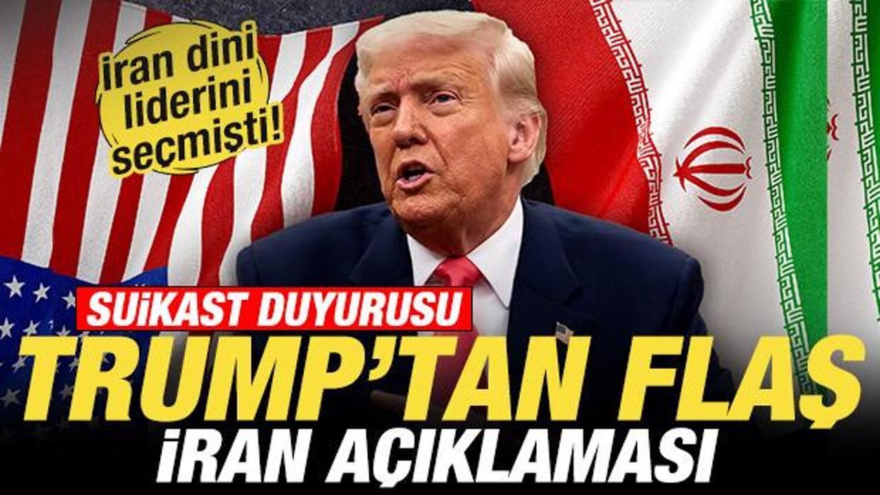 İran dini liderini seçmişti: Trump’tan son dakika açıklaması! Suikast duyurusu İran dini liderini seçmişti: Trump’tan son dakika açıklaması! Suikast duyurusu