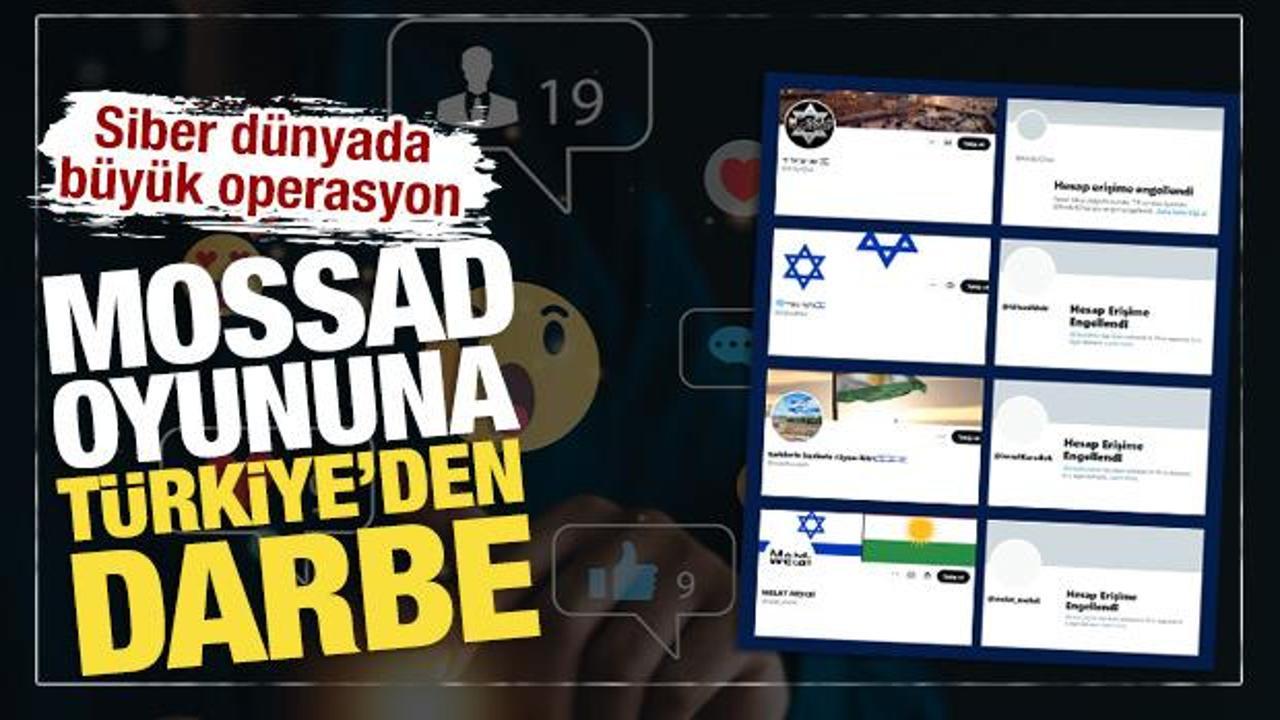 Mossad bağlantılı provokasyon ağına darbe: T&uuml;rkiye'yi hedef alan 4 hesaba erişim engeli