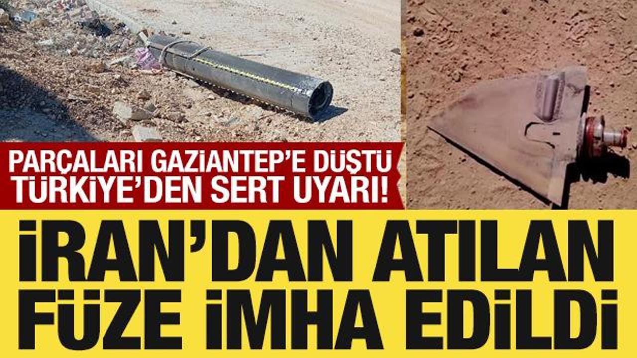MSB: İran'dan ateşlenen f&uuml;ze imha edildi: T&uuml;rkiye'den sert tepki