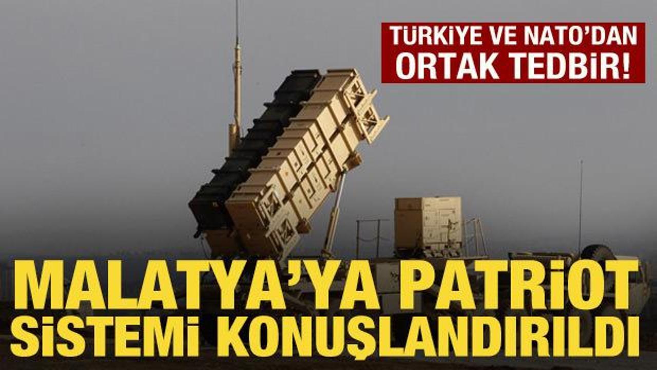 MSB: Malatya'ya Patriot Sistemi konuşlandırıldı