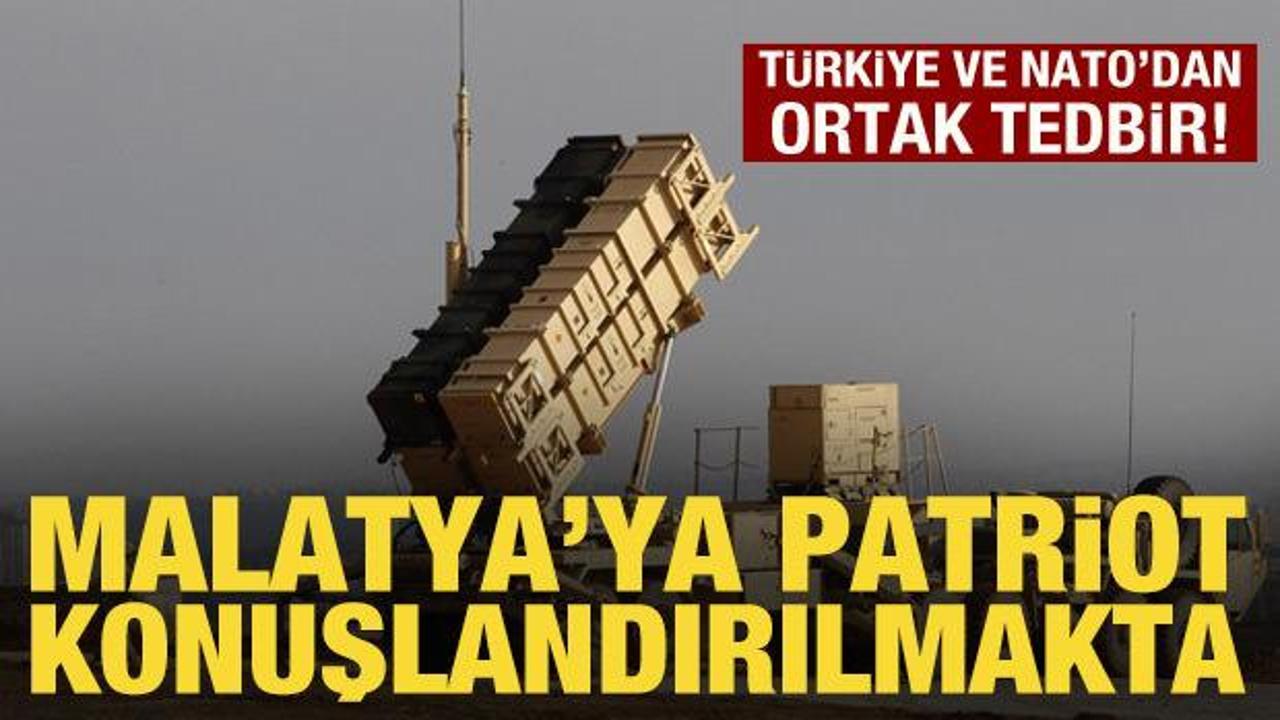MSB: Malatya'ya Patriot Sistemi konuşlandırılmakta