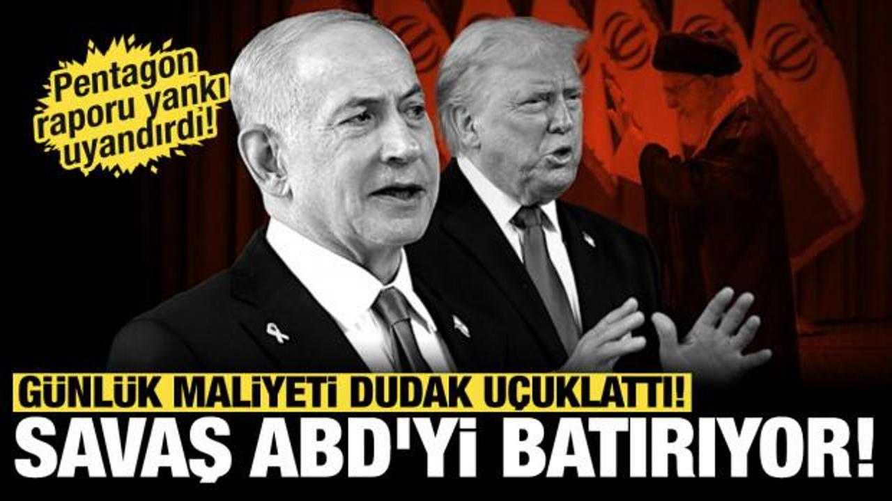 Pentagon'dan sızan rapor dikkat &ccedil;ekti: İşte İran savaşının dudak u&ccedil;uklatan maliyeti