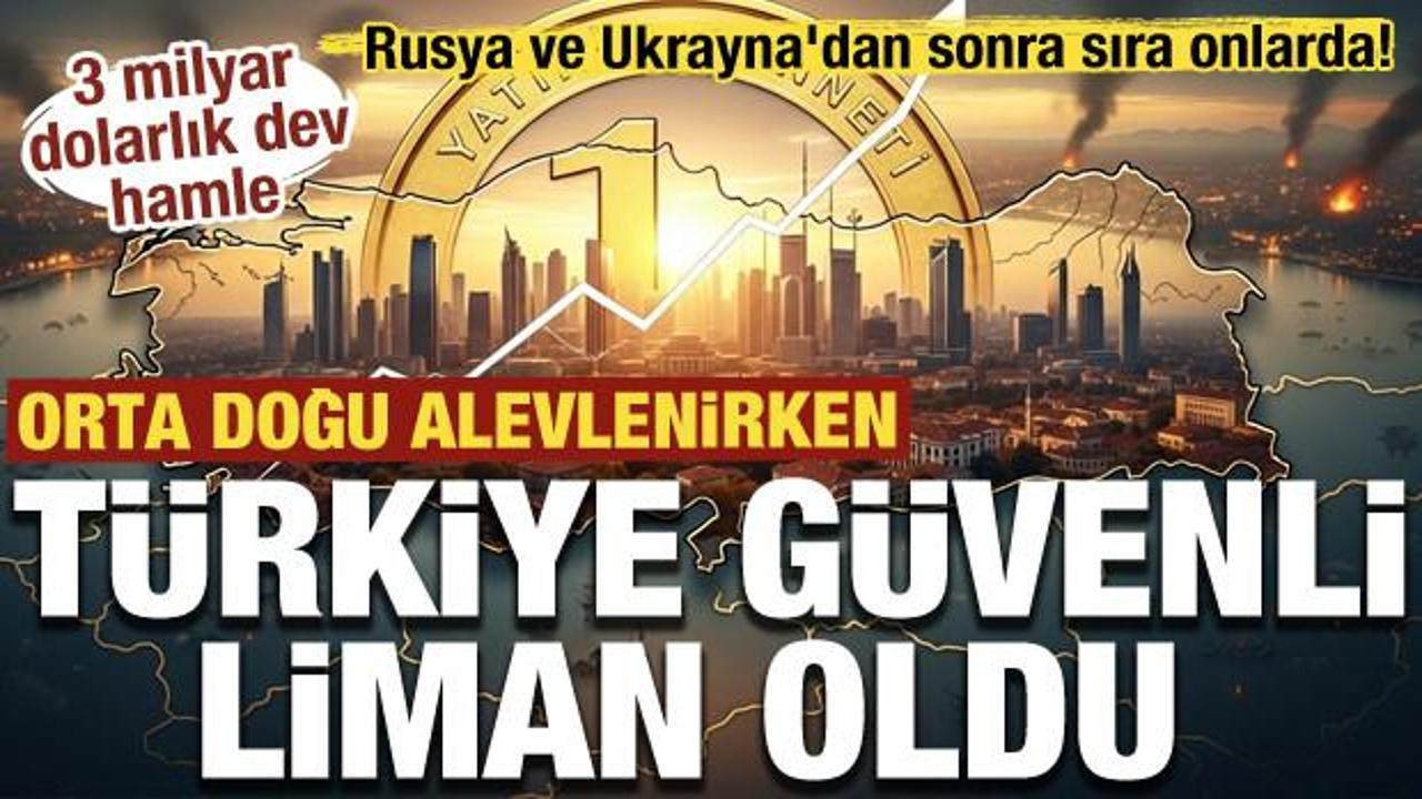 Rusya ve Ukrayna'dan sonra sıra onlarda! Yatırımcıların yeni adresi T&uuml;rkiye oldu